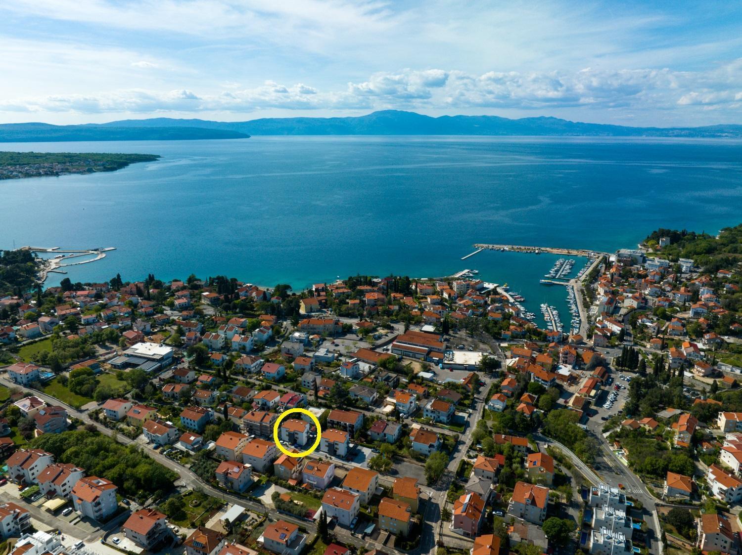 Sunset Suite Malinska Exterior foto